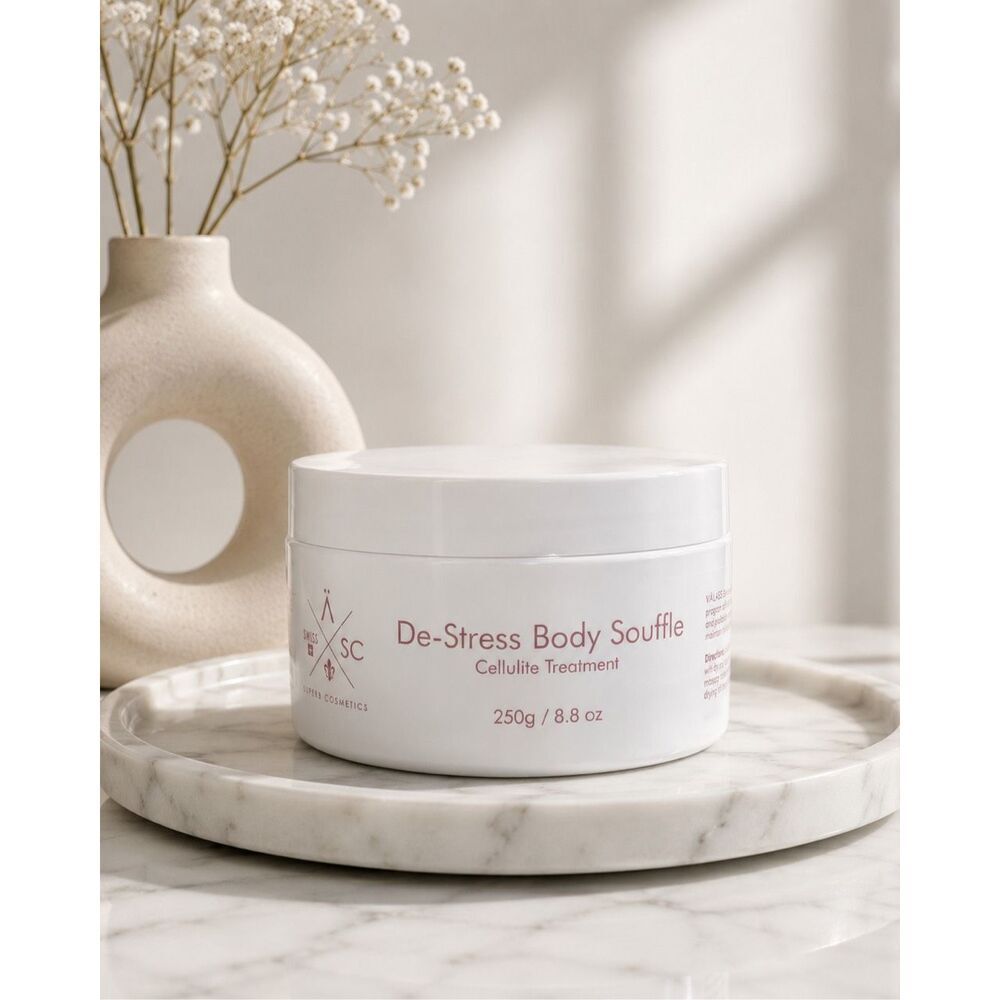 VÄLAÍSS Switzerland De-Stress Body Soufflé Cellulite Treatment 8.8 oz New